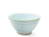 A classic blue and white pattern is refreshed with our new Sendan Colors line!  Microwave, dishwasher safe Made in Japan Ceramic Rice Bowl: 4.5" d x 2.5"h Medium Bowl: 5.75" d x 2.75"h Deep Bowl: 7.5" d x 4"h. Large Bowl: 7.75"d x 2.75" h. Plate: 9.75" d x 1.25"h Sushi Set: Plate - 8.25" x 5.25" x 1"h / Sauce dish - 3.75" diameter x 1.5"h / Chopsticks - 9" long