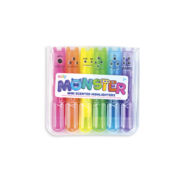 Mini Monster Scented Highlighters