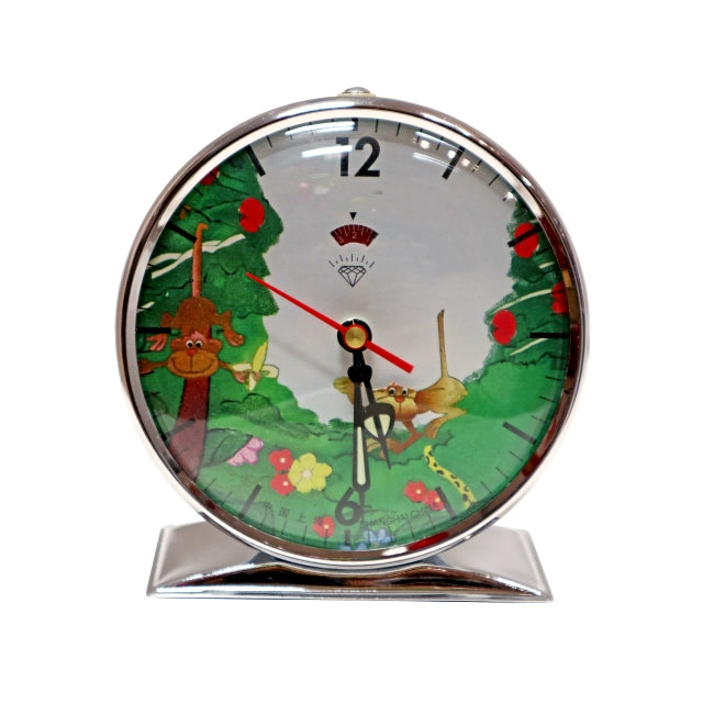 Monkey Wind-Up Clock