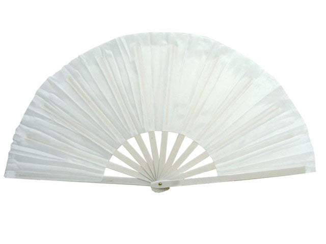 Solid Color Nylon Fabric Fan - 13"