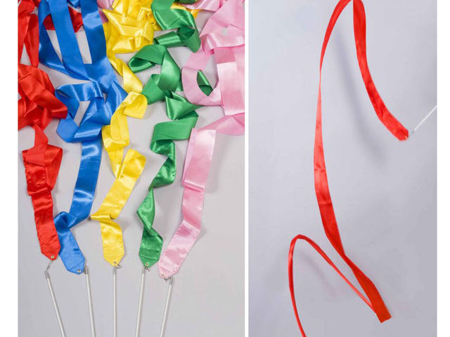 Dancing Ribbon with Plastic Handle