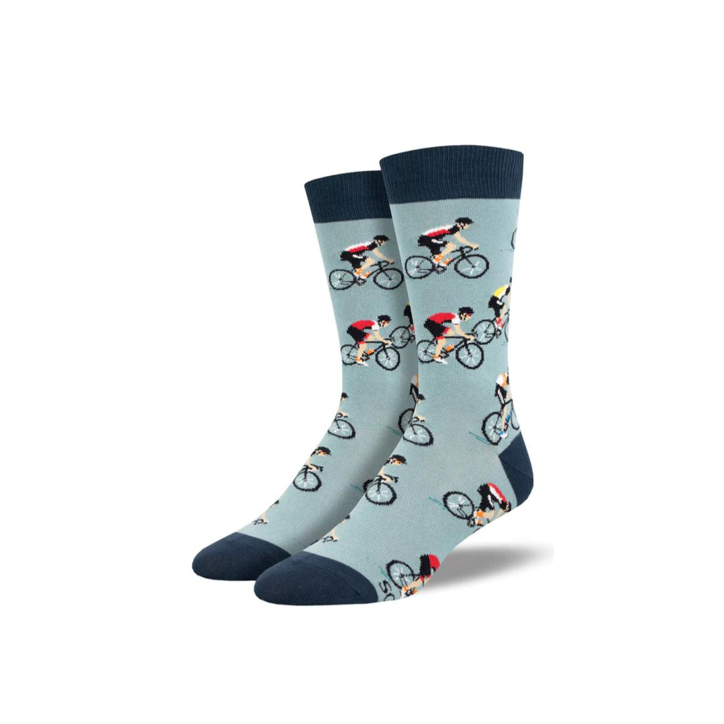 Cycling Crew Novelty Socks