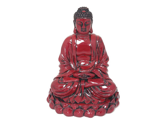 Meditating Ru Lai Buddha - 10"H