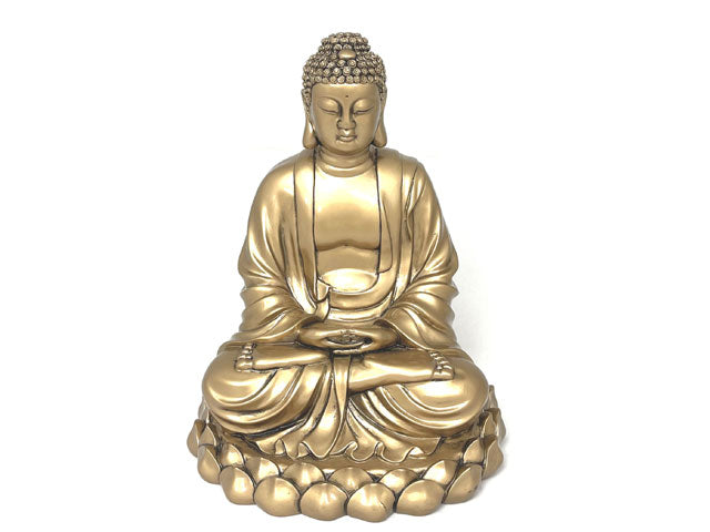 Meditating Ru Lai Buddha - 10 Inch