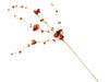 Sea Shell Cherry Blossom Stem - Red