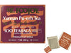 Foojoy yunnan pu-erh tea- 100 teabags. With one tea bag next to the box