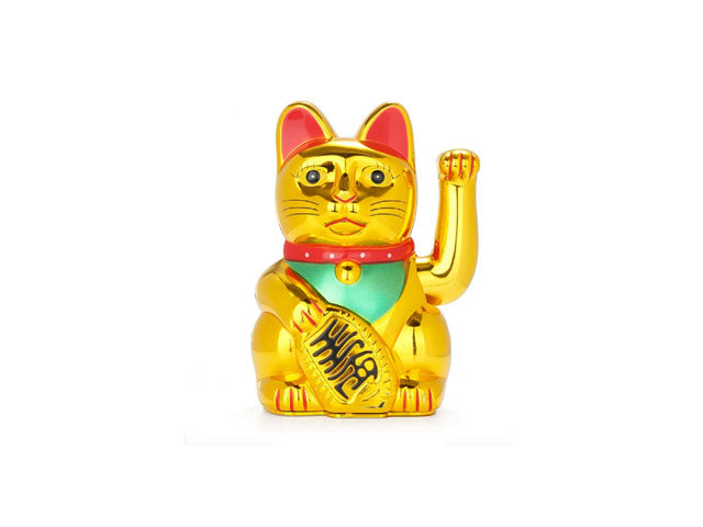 Battery Powered Waving Lucky Cat 7 Inch