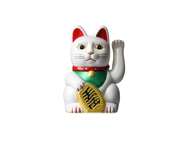 Battery Powered Hand Motion Lucky Cat - 7"H