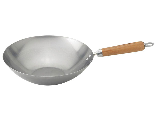 Helen Chen Carbon Steel Stir Fry Pan - 12 in.