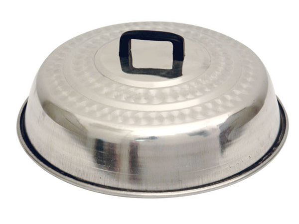 Stainless steel wok cover