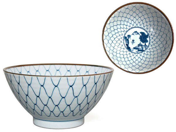 Sansui Landscape noodle bowl- 7 inches