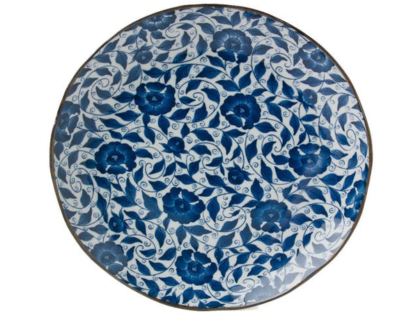 Koimari Botan Karakusa Plate