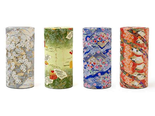 Classic Kimono Print Tea Canister