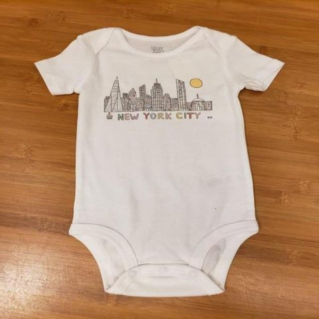 New York City Cityscape Onesie