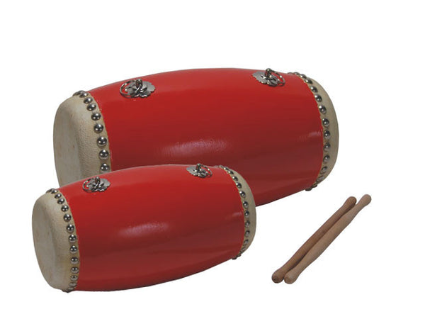 Waist drum with shoulder strap