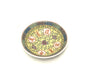 Lotus and vine design on yellow sauce dish