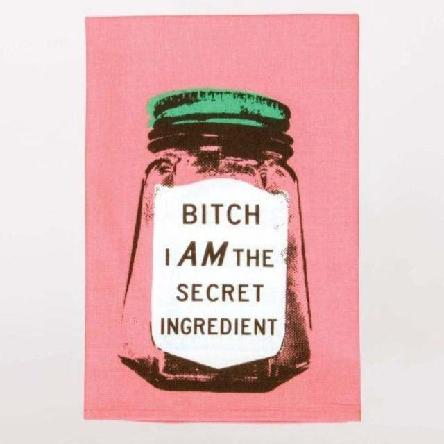 Sassy Dish Towel: Secret Ingredient