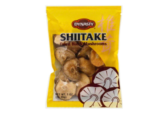 Dynasty Mushrooms, Shiitake, Black, Dried - 1 Ounce