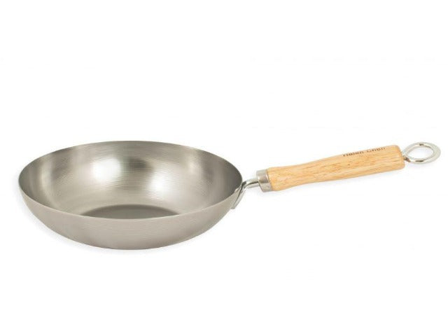 Helen Chen Carbon Steel Flat Bottom Wok - 8 in.